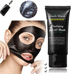 2018 Le plus récent nettoyage en profondeur purifiant peel off masque noir pour visage noir Supprimer les points noirs blanchissant le masque facial au charbon actif - Product Image 4