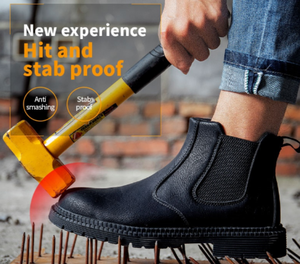 Scarpe antinfortunistiche da lavoro antiscivolo estive da <span class=keywords><strong>uomo</strong></span> <span class=keywords><strong>in</strong></span> pelle sintetica <span class=keywords><strong>stivali</strong></span> protettivi per piedi <span class=keywords><strong>in</strong></span> <span class=keywords><strong>gomma</strong></span> impermeabili <span class=keywords><strong>in</strong></span> vera pelle <span class=keywords><strong>in</strong></span> acciaio con punta superiore - Product Image 5