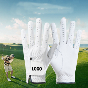 Gants de golf sportifs en <span class=keywords><strong>cuir</strong></span> Cabretta personnalisés avec logo d'usine, antidérapants, doux et respirants, tailles S/M/L/XL - Product Image 3