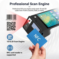 8 pulgadas Android 14 Wifi 4G Android POS Terminal de pago para restaurante Pedido Pago Z150