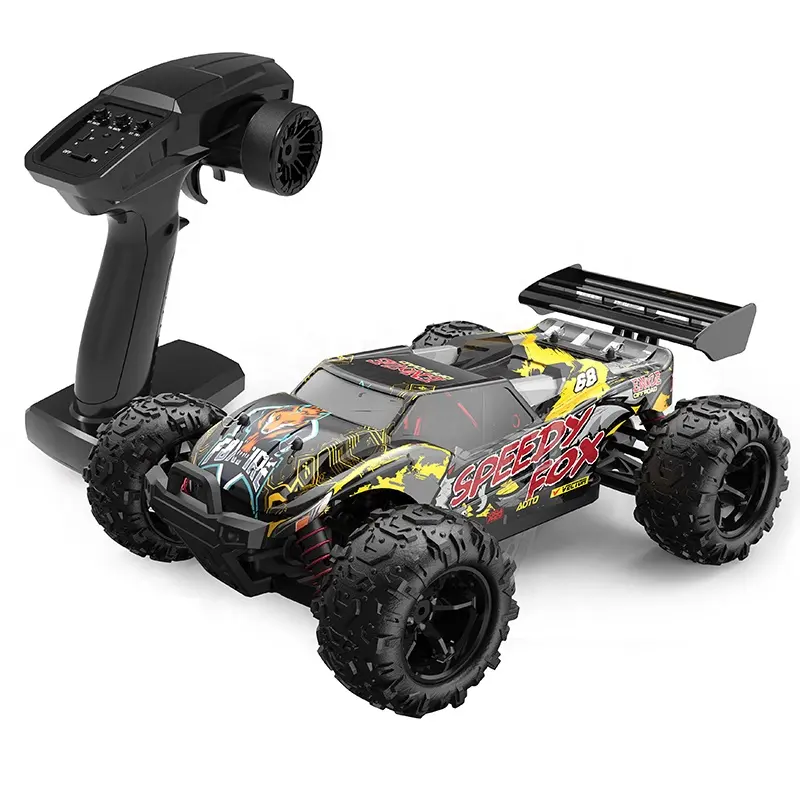 Enoze 9307E 1:18 4X4 Tahan Air ESC Poros Logam ABS Chasis 20 Mil Sikat Motor Cepat R C Mobil Remote Control Truk Gurun Rc