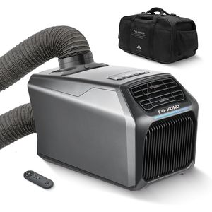 Aire acondicionado portátil Fo-Blood de 6800 Btu, unidad de refrigeración y calefacción 5 en 1 silenciosa para tiendas de campaña con control remoto - Product Image 1