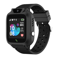 Reloj Inteligente para Niños Q18 al por Mayor, HW-C6 Cuadrado, Tarjeta SIM 4G, Función de Llamada, Rastreador GPS LBS, Resistente al Agua IP65, Regalo para Niños