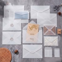 Carte d'invitation de mariage en vélin, papier vélin coloré, enveloppe à fenêtre professionnelle, enveloppe cadeau