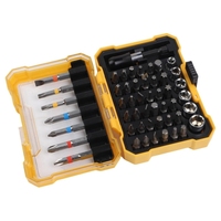 Jeu de 50 embouts de tournevis magnétiques de 1/4 po avec support, pour réparation de machines, électronique, usage domestique et travail du bois