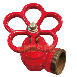 Valvola idrante angolare tipo russo CNBCFE per interni, in ghisa, portatile, facile installazione e utilizzo per la lotta antincendio - Product Image 1