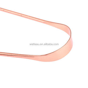 Grattoir à langue en cuivre pur brosse de nettoyage buccal hygiène de nettoyage fraîche grattoir à langue de haute qualité - Product Image 3