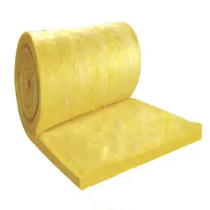 Promotion Steel Structure Roof Sound Absorption Coil Cotton Felt Thermal Insulation Fiber Glass Wool