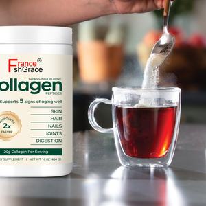 Collagène bovin nourri à l'herbe en marque blanche pour la croissance de la peau, des cheveux et des ongles – Complément en poudre de peptides de collagène - Product Image 4