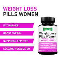 Cápsulas para Adelgazar OEM de Venta Caliente para Mujeres con Mezcla de Energía y Enfoque, Cápsulas de Ácido para un Metabolismo Saludable y Energía