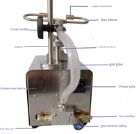 Machine de scellage manuelle d'ampoules RF-1A Mini, Scelleuse d'ampoules manuelle, Machine de remplissage et de scellage d'ampoules
