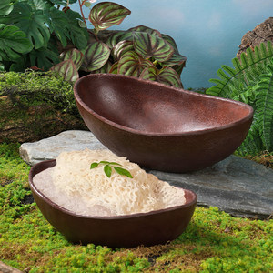 Wild Mountain Style Hot <b>Pot</b> Creative Tableware: Wild Mushrooms, Green Bamboo Shoots, Bamboo Fungus Plate, Golden Ear Mushroom - Product Image 2