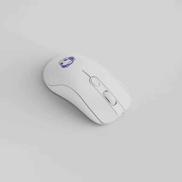 AKKO AG ONE 8K Tri-mode Gaming Mouse 2.4GHz RF/BT/Wired PAW3395 26000 DPI Plastic Ergonomic Design High Polling Rate