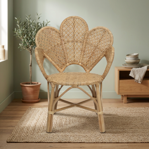 Fauteuil confortable en rotin de type ROSE pour salon, vente en gros - Product Image 2