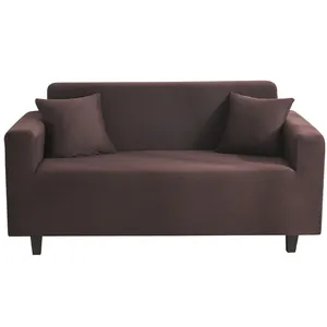 Einfarbiges Sofa kissen Hochela tische Sofa bezug aus super weichem, milch bedrucktem Stoff