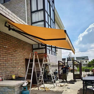 Toldo Retráctil Duradero, Toldo Eléctrico con Brazos Plegables, Toldo Comercial <span class=keywords><strong>para</strong></span> Protección Solar, Toldo <span class=keywords><strong>para</strong></span> Cafetería - Product Image 1