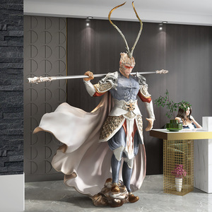 Statuette populaire Black Myth Sun Wukong, statue de Goku, sculpture personnalisée, figurine de Wukong - Product Image 5