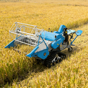 工場価格 小型稲刈り機 15馬力 ミニコンバイン 耕耘機 穀物・米・小麦収穫用 - Product Image 3