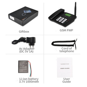 Téléphone Fixe Sans Fil GSM Mobile 4G 5G pour Domicile Bureau <span class=keywords><strong>Entreprise</strong></span> - Product Image 6