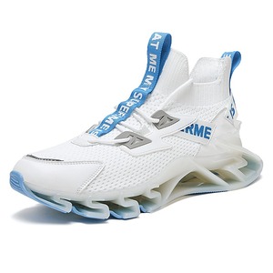 Zapatos deportivos transpirables para hombre, marca de moda 2024, nueva colección de primavera, con amortiguación y suela de running, zapatos de baloncesto para hombre. - Product Image 1