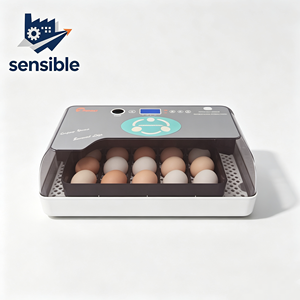 Incubateur d'œufs automatique de type à rouleaux, capacité 20 œufs, petit incubateur pour œufs de poulet, canard, oie, dinde et oiseaux - Product Image 2