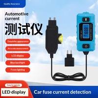 Probador de Corriente para Fusibles Automotrices de 12V para Autos OLIVER, Analizador de Fugas y Herramienta de Detección de Fallas
