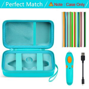 Étui pour stylo 3D pour enfants, compatible avec les stylos <span class=keywords><strong>3Doodler</strong></span> pour enfants, étui en EVA pour impression 3D - Product Image 2