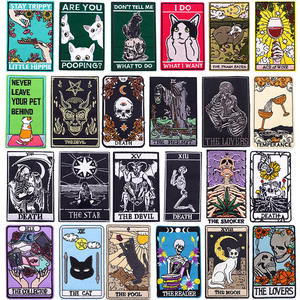 Нашивки для одежды с вышивкой Таро, аппликация для пиджака - Product Image 1