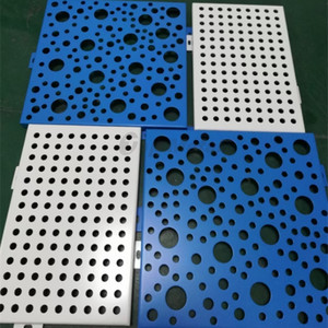 Panneau Mashrabiya Revêtement mural extérieur moderne Mur-rideau Taille personnalisée <span class=keywords><strong>Prix</strong></span> au mètre carré - Product Image 3