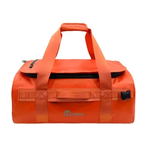 LE CITY OEM ODM 600D TPU 30L Large Capacity Waterproof Gym Luggage Travel Duffel Bag Backpack 2-in-1