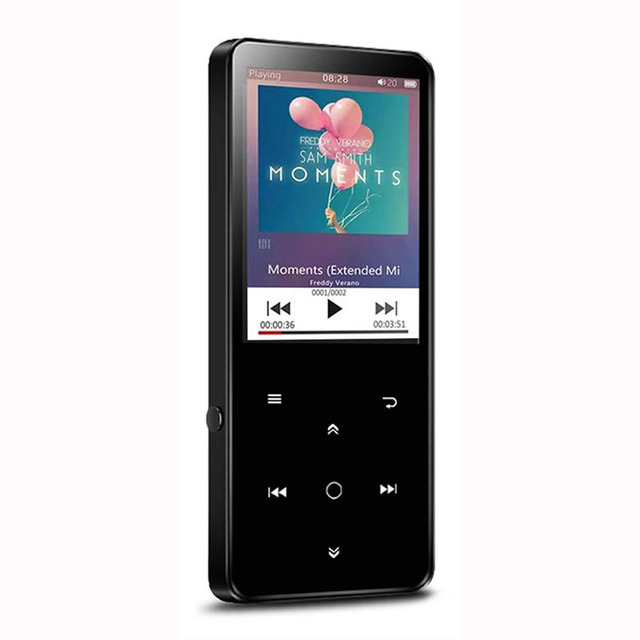 BENJIE K11 Hot-Selling 2.4" LCD MP4 Music Player with Touch Screen Radio Ebook Built-In Speaker USB Type-C Zinc Alloy
