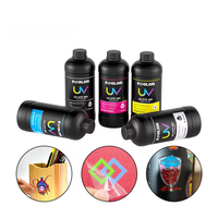 Encre et vernis UV DTF flexibles du fabricant ZYJJ, compatibles avec XP600 DX7 I3200 I1600 L1600