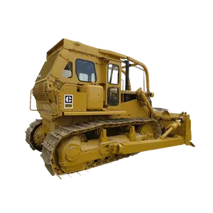 Ce Bulldozer Caterpillar D7G de fabrication japonaise est un tracteur à chenilles CAT en excellent état, idéal pour ceux qui recherchent la qualité d'occasion