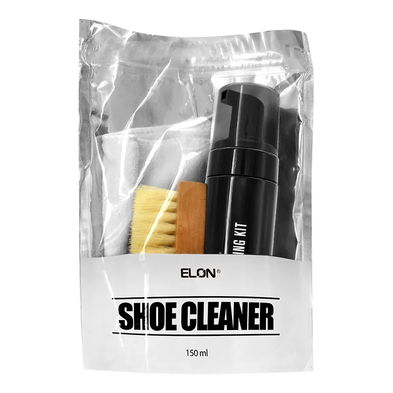 Productos de limpieza de zapatos con logotipo personalizado, Kit de limpieza de Zapatos, zapatillas, espuma de pulverización multiusos