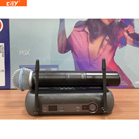 Microphone sans fil infrarouge 1 canal PGX24, léger et portable, idéal pour les interviews, les églises et les conférences