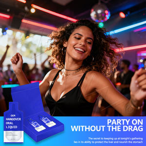 Boisson liquide orale anti-gueule de bois à bon prix, détoxifiant hépatique, boisson électrolytique, boisson électrolytique anti-alcool pour soulager la gueule de bois - Product Image 4