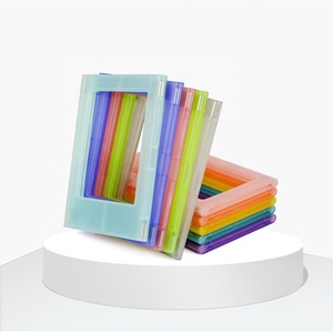 Cadre photo miniature en acrylique pour réfrigérateur, aimant personnalisé en plastique <span class=keywords><strong>2x3</strong></span>, <span class=keywords><strong>Polaroid</strong></span> Instax - Product Image 4