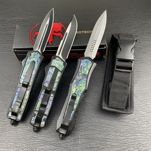 Thiết kế mới Mico gấp dao hợp kim kẽm xử lý 5cr13mov thép balde ngoài trời chiến thuật săn bắn Dao Bỏ Túi - Product Image 6