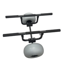 Chariot de transport pour kayak avec roues gonflables en PVC, chariot pour canoë, accessoires pour sports nautiques et activités aquatiques