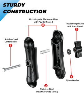 Ram de bola de 1,5 pulgadas, montaje de enchufe doble, biela de brazo de 15cm, soporte de ordenador Industrial, resistente al agua, Flexible para agricultura - Product Image 6