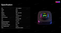 Teclado de Control de Escritorio Cyberpunk Cololight Stream Deck, Botón de Encendido de un Toque, Joystick, Controlador de Juegos, Botones Programables para Juegos