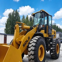 Hochwertiger 5-Tonnen SDLG L956F Radlader für Erdarbeiten, Sand- und Steintransport sowie Bauarbeiten