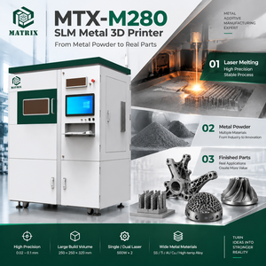 Impresora 3D de Metal Automática Industrial SLM280, Nueva, con USB, Volumen de Construcción de 220x220x250 mm, para la Fabricación de Piezas Metálicas de Precisión - Product Image 6