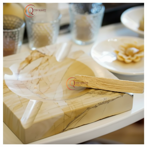 Cendrier à cigarettes accrocheur en bois fait cendrier à fumer Look chic porte-cendres décoratif de table accessoires de jardin à la maison - Product Image 1