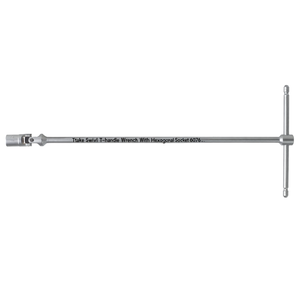 Llave Inglesa Giratoria con Mango en T y Enchufe Hexagonal 6076 - Product Image 2