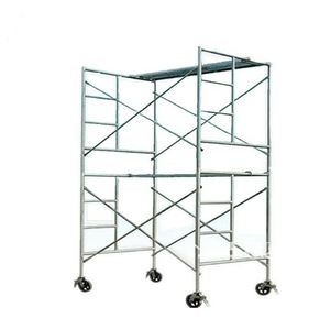 A Frame Hydroponic System Pre Galvanized Q235 Steel Mason Mobile Ladder H Movable Andamios Metalicos Frame Scaffolding - Product Image 6
