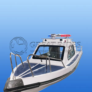 Bateau de <span class=keywords><strong>taxi</strong></span> aquatique FRP à grande vitesse Bateau de tourisme pour passagers 19.6ft/6m - Product Image 5