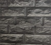 Panneaux en pierre empilée imitation PU légers et imperméables modernes pour les murs intérieurs/extérieurs des hôtels et des gymnases