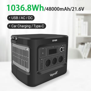 <span class=keywords><strong>DBK</strong></span> 20650 3200mAh 6S15P 21.6V 48000mAh (1036.8Wh)-मूल लिथियम आयन बैटरी के साथ Vapcell ES1000 पोर्टेबल बिजली की आपूर्ति - Product Image 4