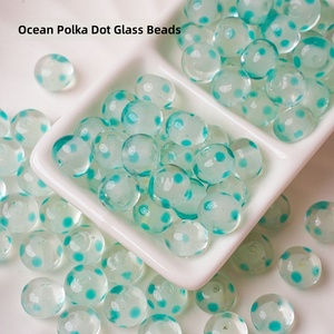 Cuentas de Vidrio Sueltas con Acabado Brillante, Altamente Transparentes, Hechas a Mano, para la Fabricación de Joyería DIY, Venta al Por Mayor - Product Image 3